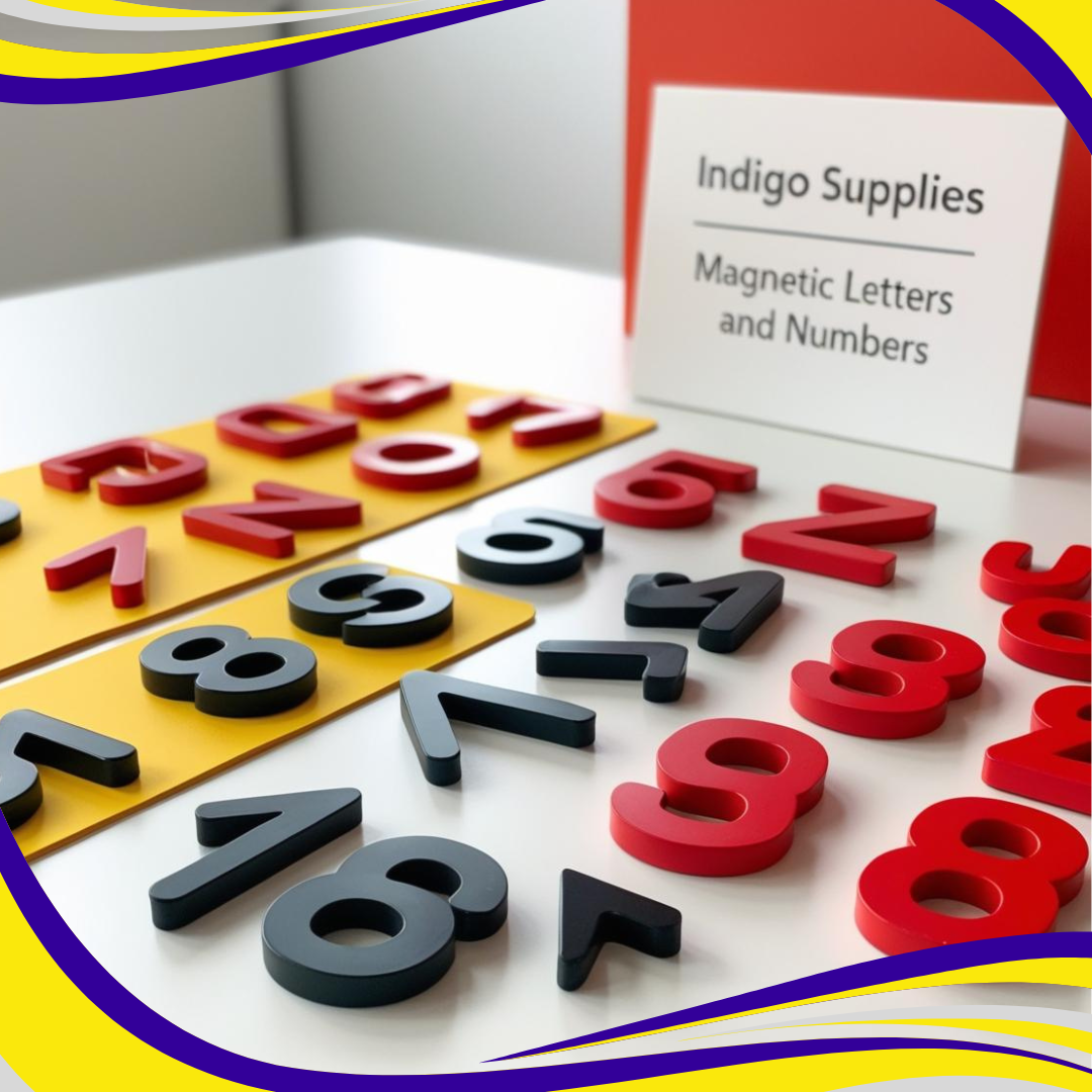 Magnetic Letters & Numbers