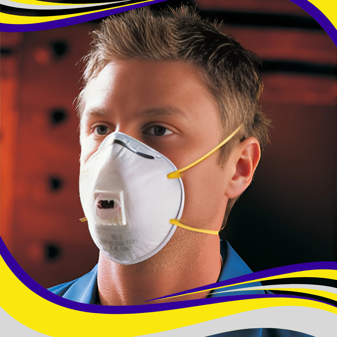 Dust Mask 3M 8812 FFP1 Respirator with VALVE (X5)