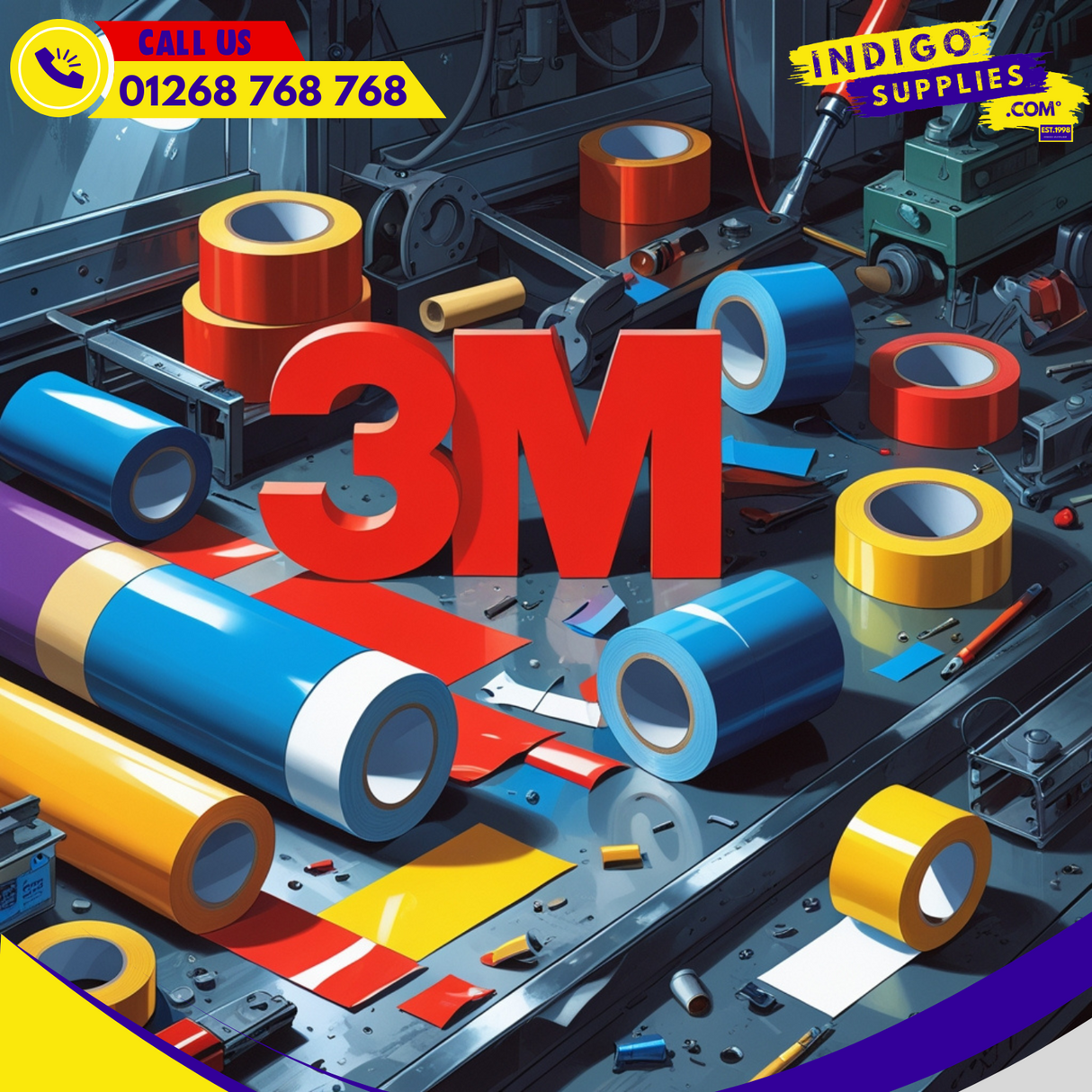 3M Single & Double-Sided Self-Adhesive Tapes (call for price)