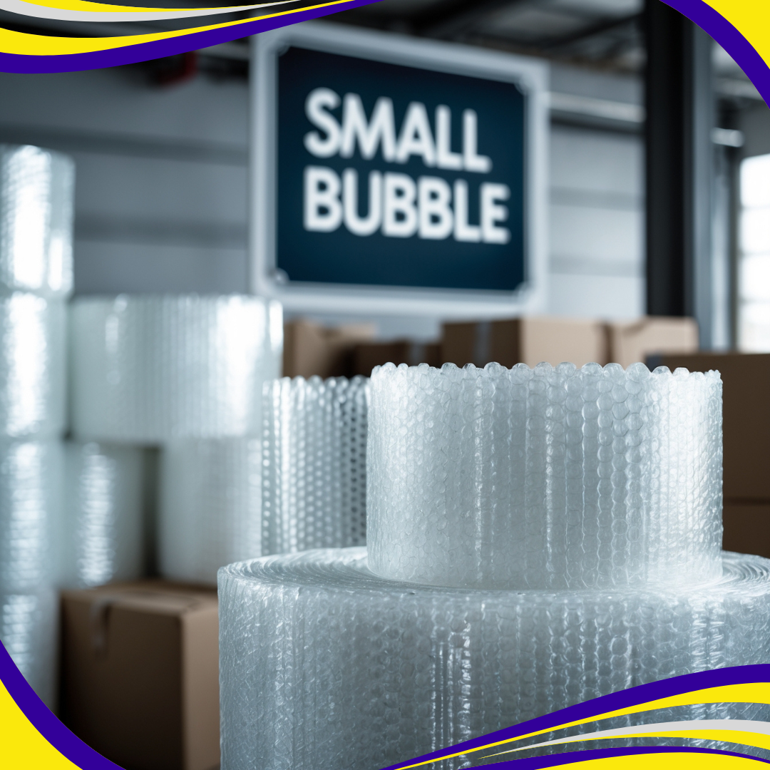 Bubble Wrap (small bubble) - Indigo Supplies Ltd