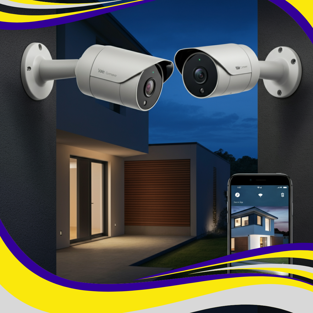 Yale 2 Camera Premium HD CCTV Kit