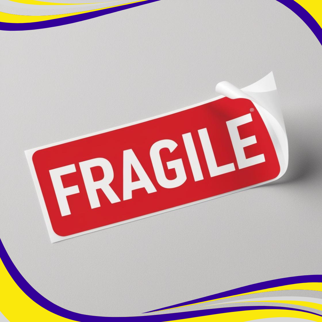 Self-Adhesive Label "FRAGILE"