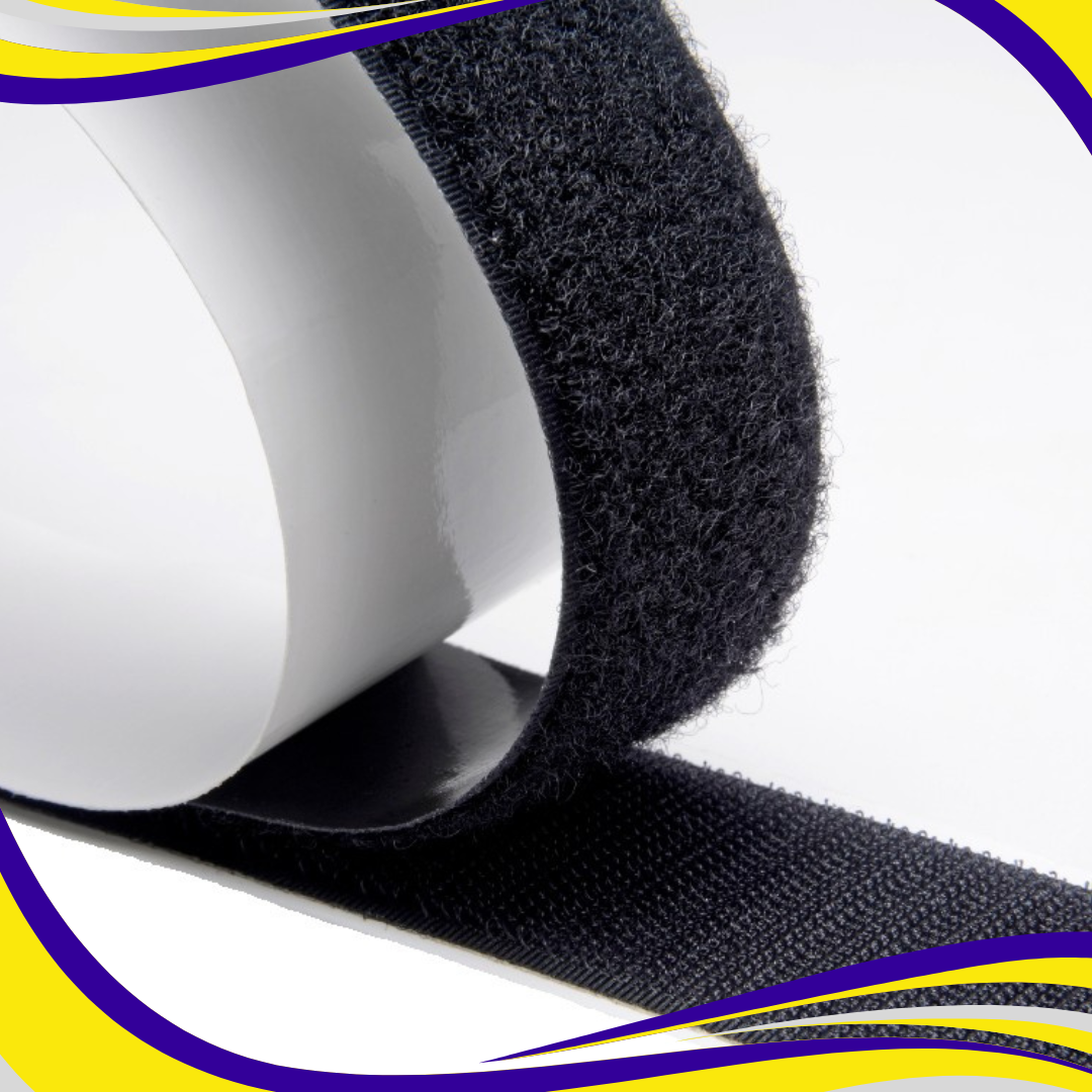 Hook & Loop Fastener Tape High Tack Rubber Adhesive