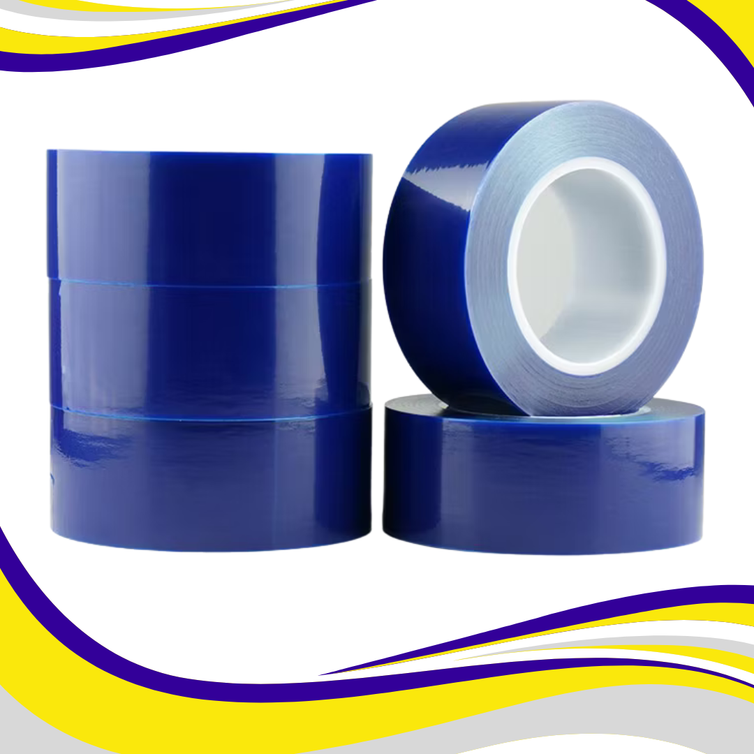 Low Tack Surface Protection Tape Plain Blue