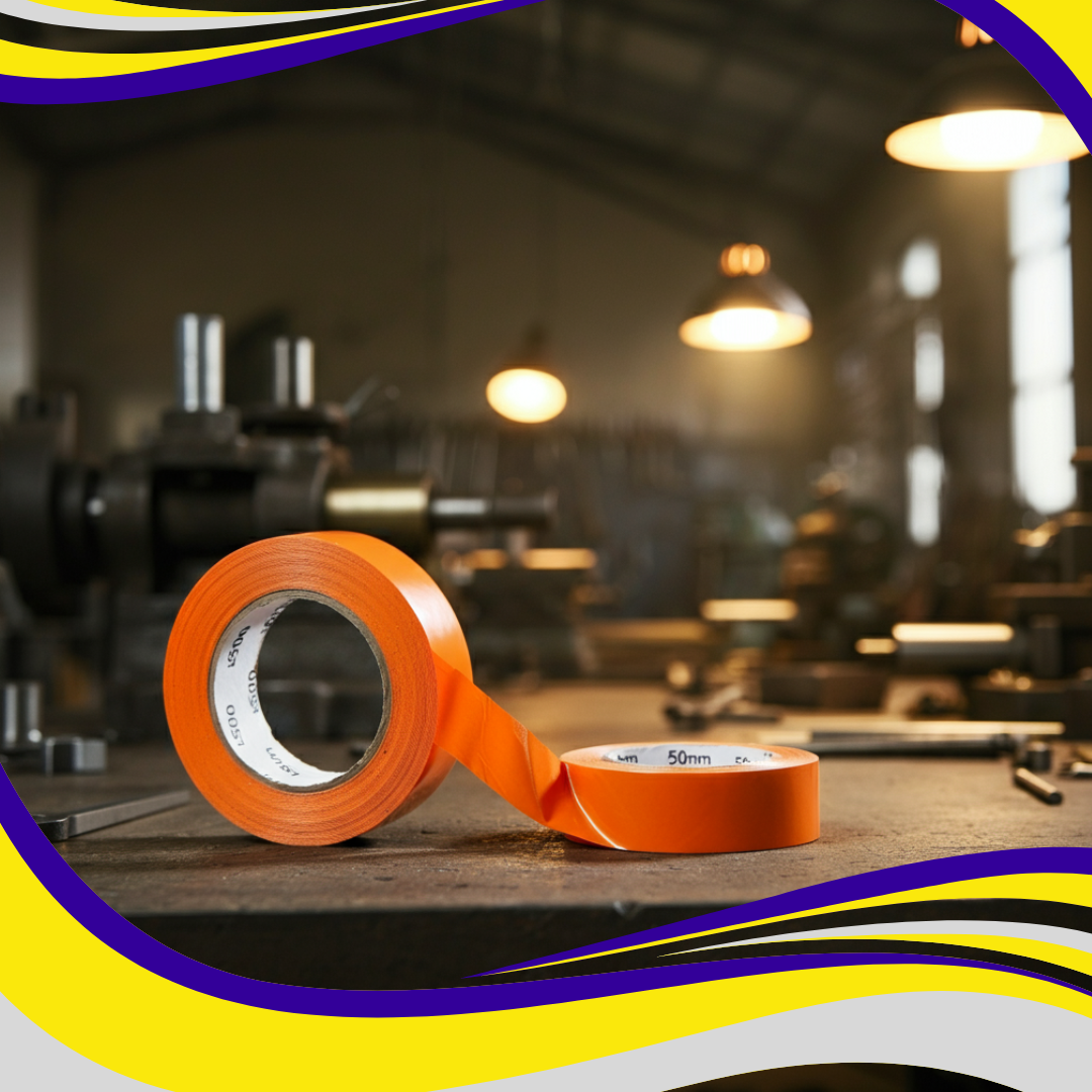 Gaffer Tape Adhesive Orange - Indigo Supplies Ltd