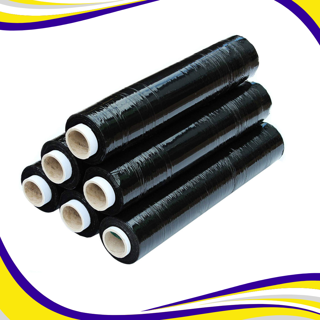 Pallet Wrap Stretch Film 500mm Wide (black)