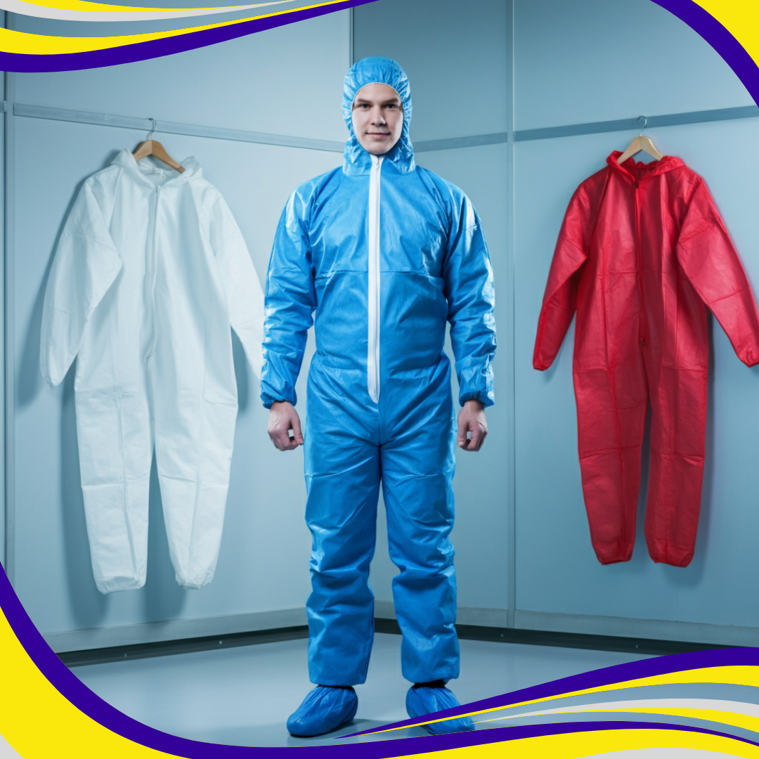 Polypropylene Coveralls (Pack Of 50)