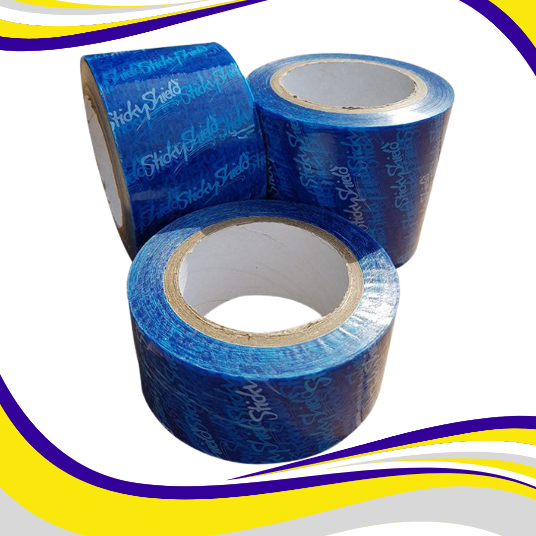 Sticky Shield® Peelable Low Tack Surface Protection Tape Blue