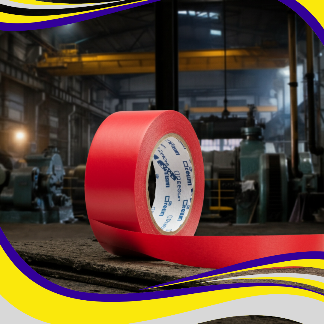 Gaffer Tape Adhesive Red - Indigo Supplies Ltd