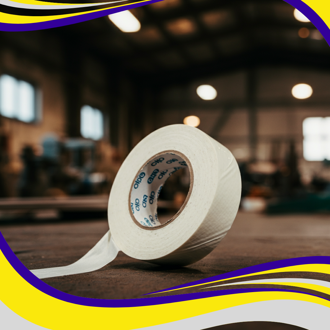 Gaffer Tape Adhesive White - Indigo Supplies Ltd