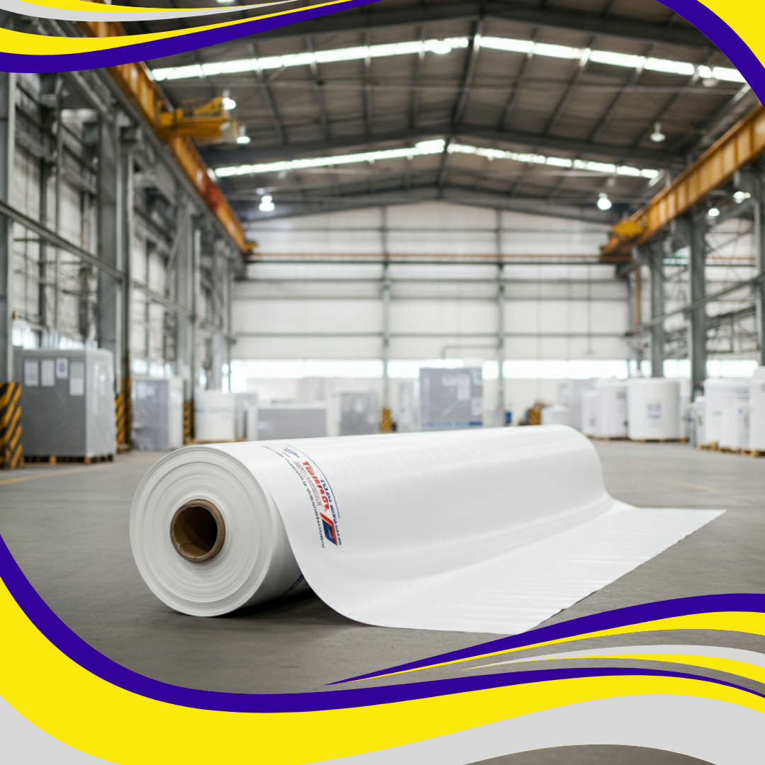 Polythene Sheeting Flame Retardant White Med Duty LPS 1207